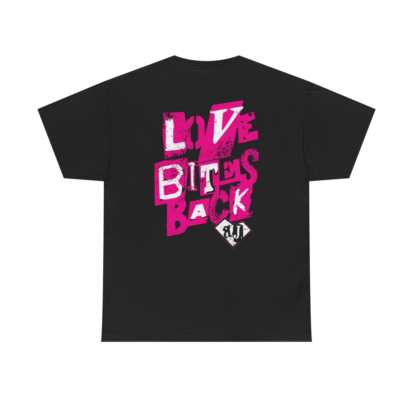 AJ Lee Love Bites Back Spider Web T-shirt