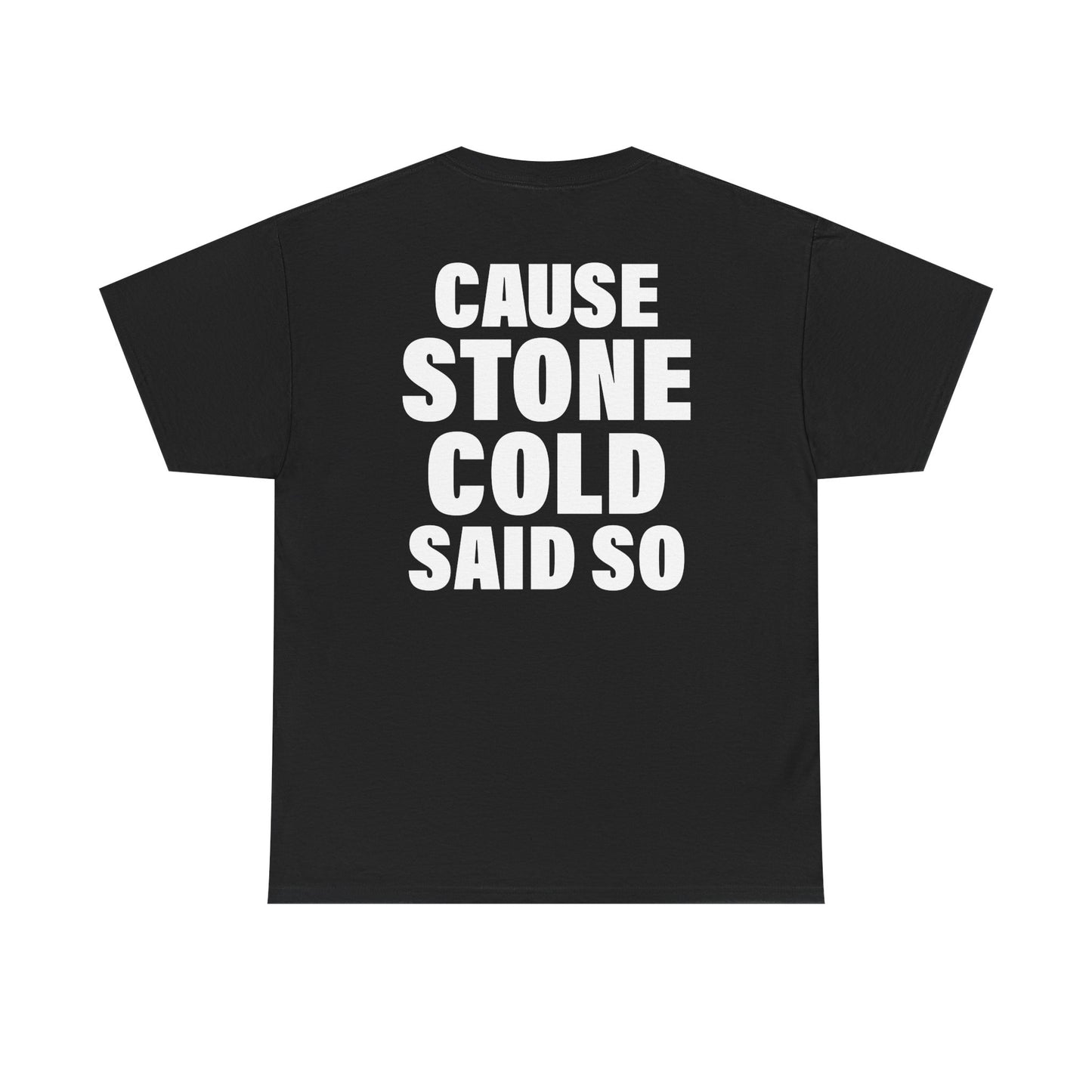 Stone Cold Steve Austin Said So 3:16 Mens Black T-shirt