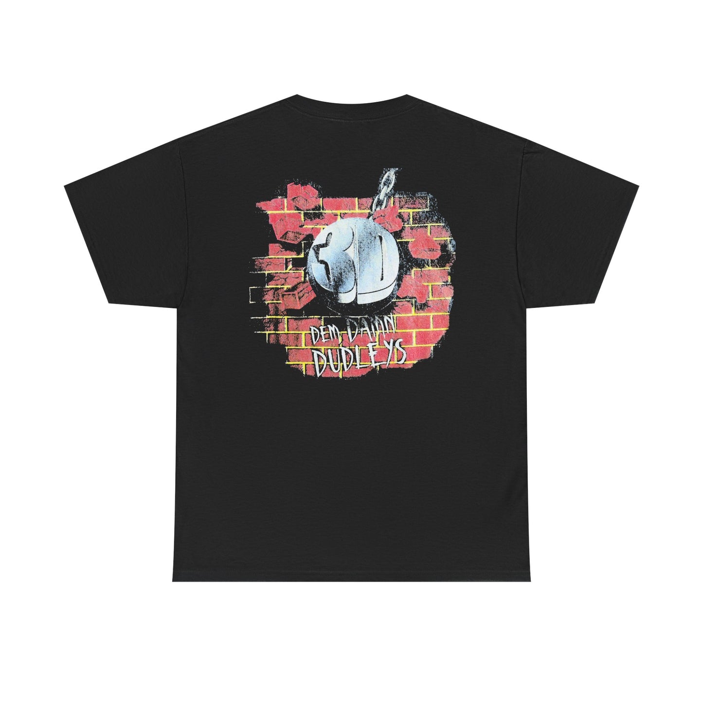 Dudley Boys Bubba Ray D-Von 3D Death Drop Mens T-shirt