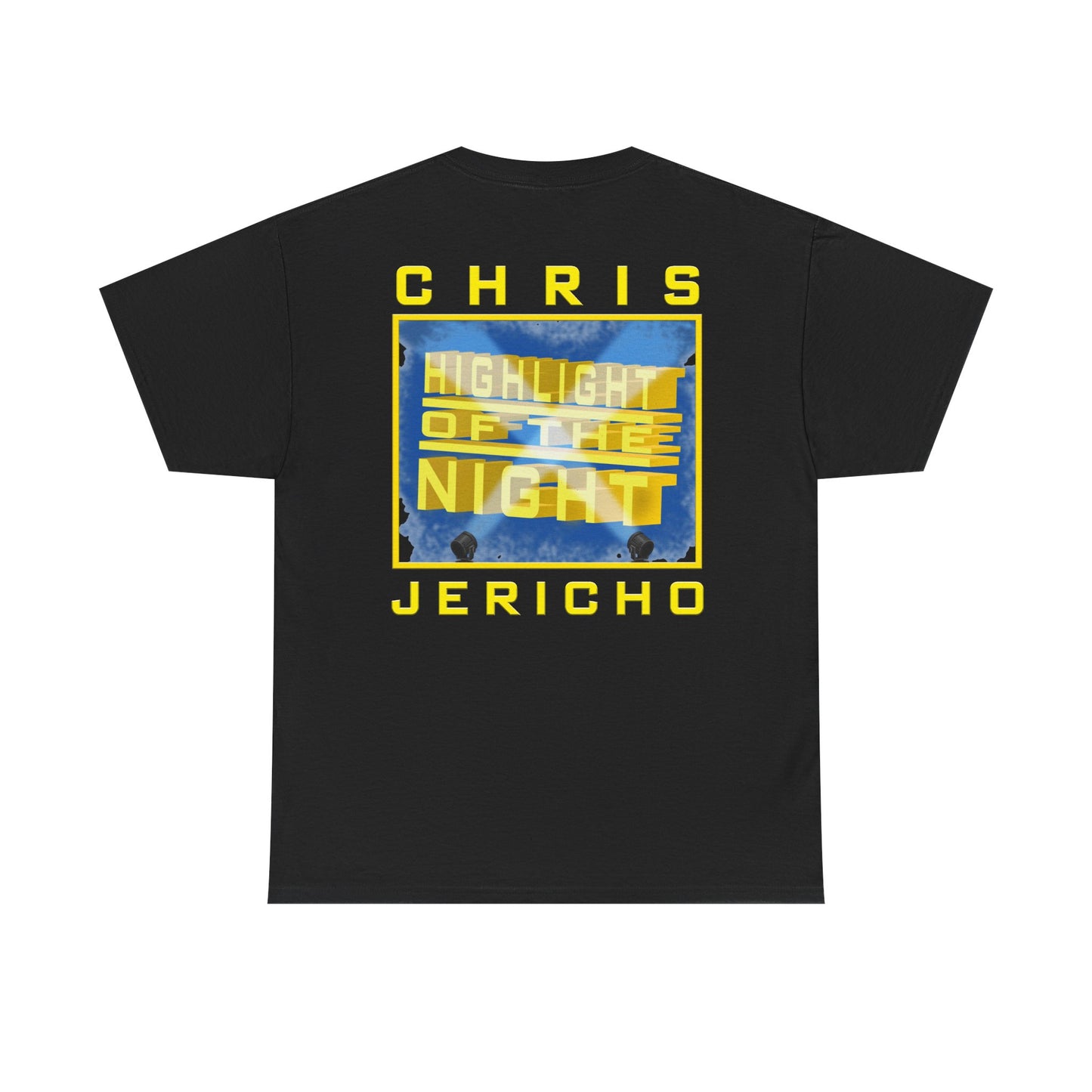 Chris Jericho Highlight of The Night Y2J Black T-shirt