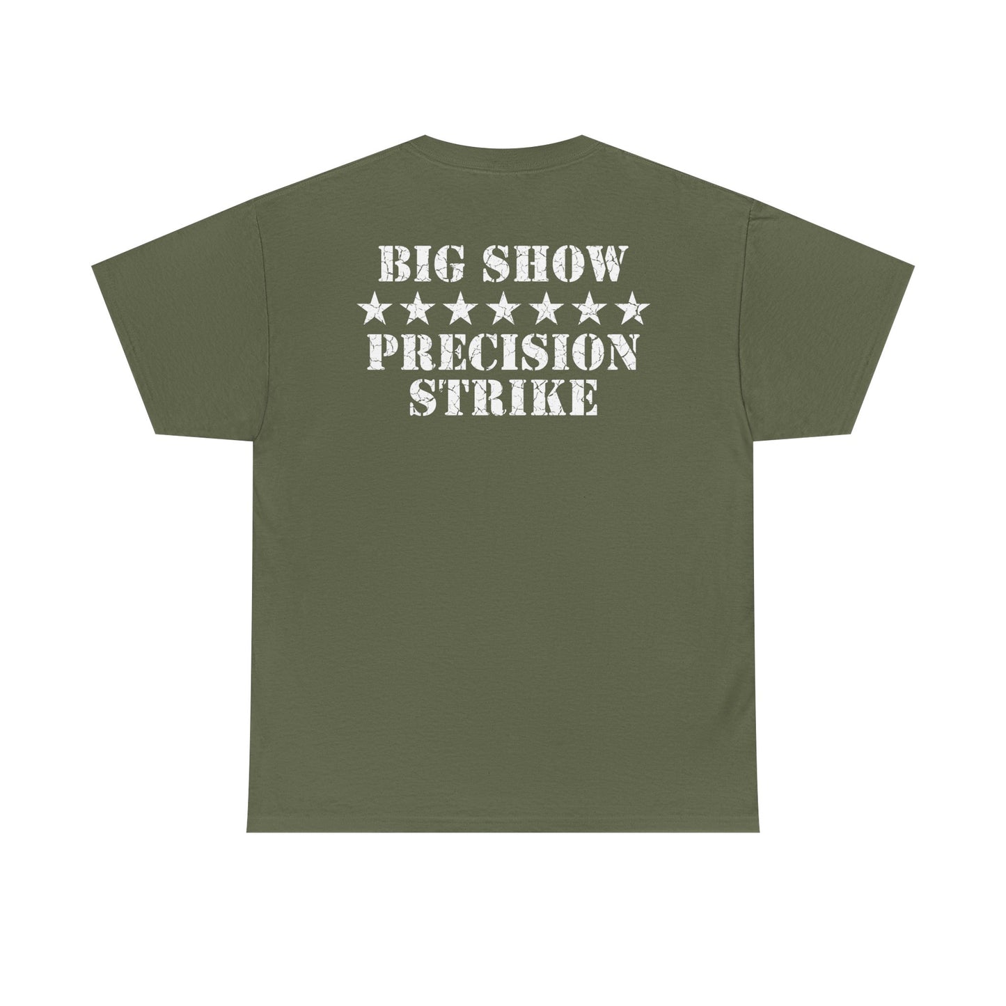 Big Show WMD Precision Strike Miltary Green T-shirt