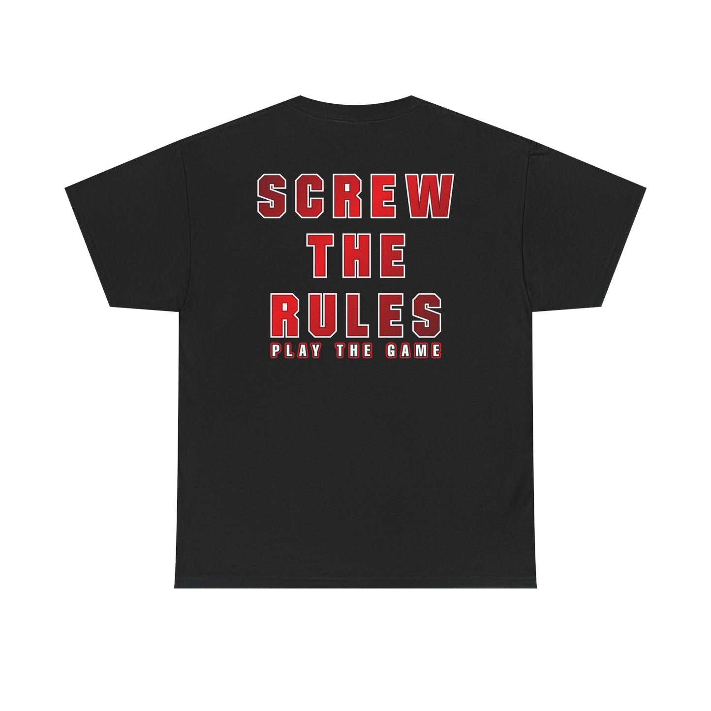 Triple H Screw The Rules Play The Game Mens Black T-shirt