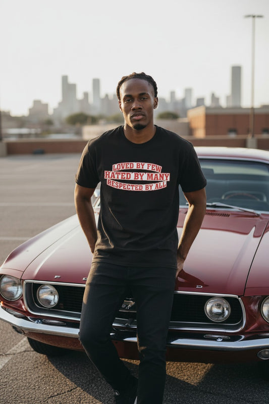 Undertaker Deadman Inc Loved By Few Respected By All Mens Black T-shirt