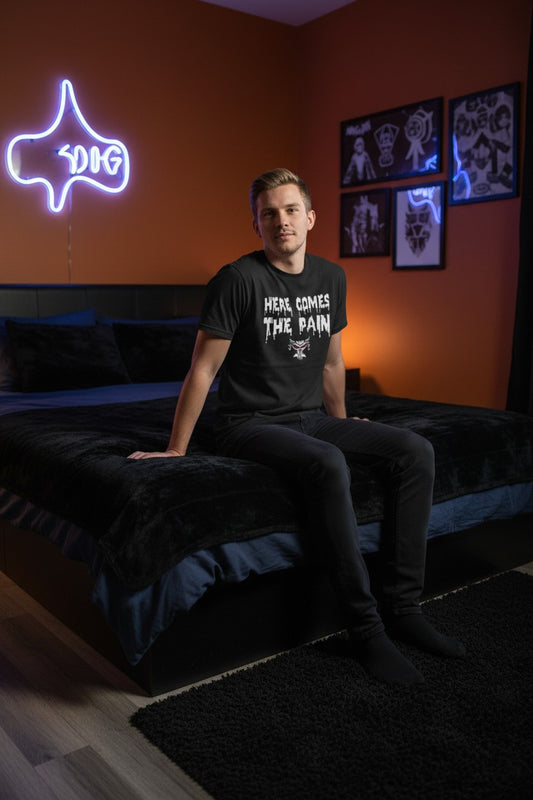 Brock Lesnar Here Comes The Pain Black T-shirt