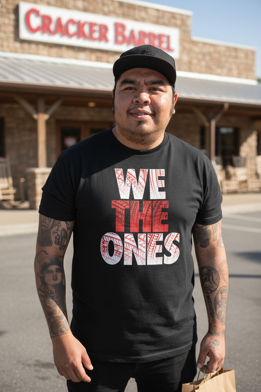 Bloodline We The Ones Roman Reigns Jimmy Jey Uso Black T-shirt