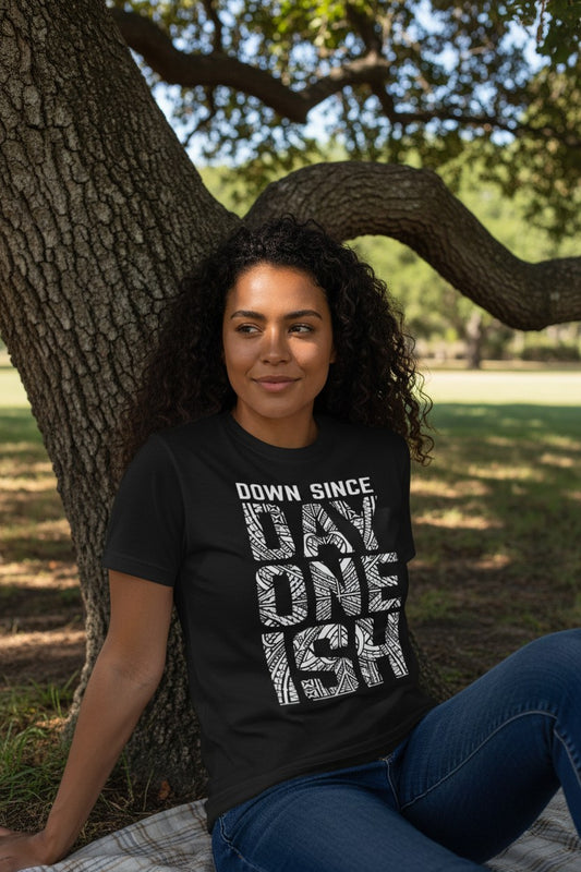 The Usos Down Since Day One Ish Mens Black T-shirt