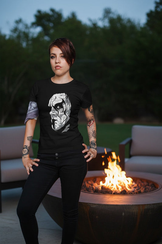 Sting Silent Warrior Mens Black T-shirt