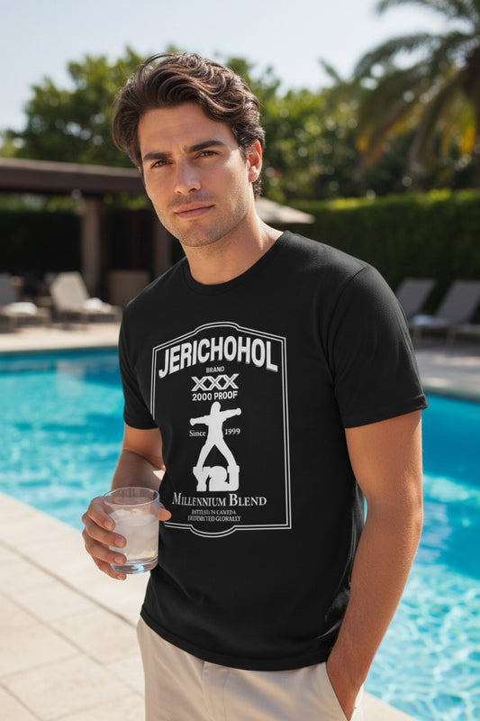 Chris Jericho Y2J 2000 Proof Jerichohol Mens T-shirt