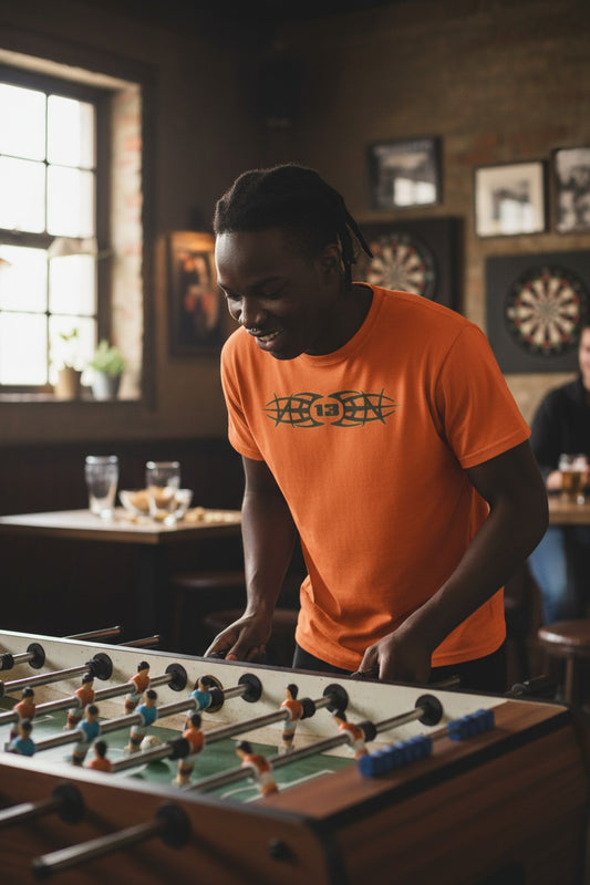 Tazz Mood About to Change Orange T-shirt