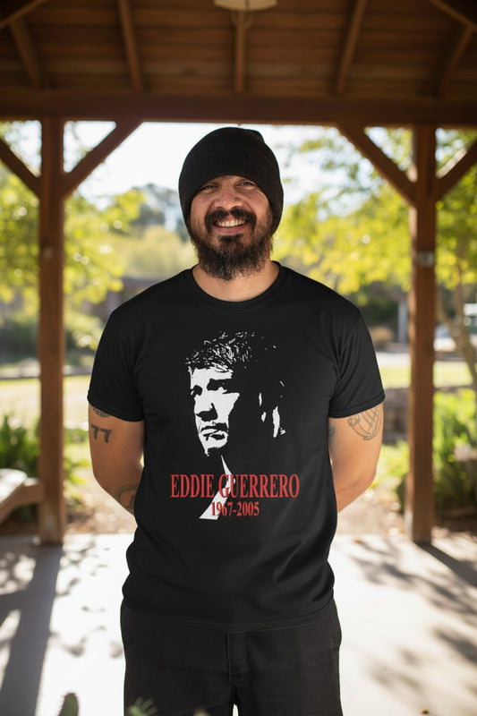 Eddie Guerrero Tribute 1967-2005 Mens Black T-shirt