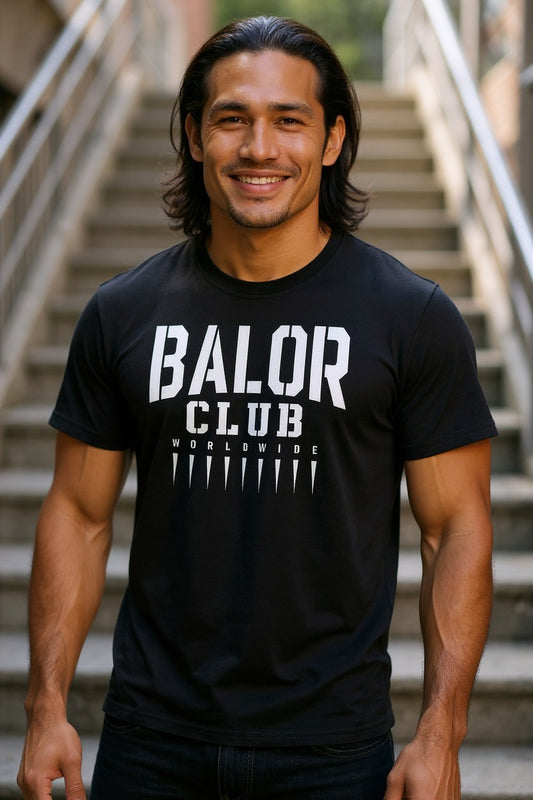 Finn Balor Club Wordwide Mens Black T-shirt
