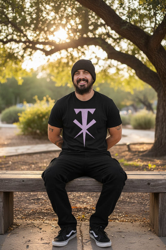 Undertaker Classic TX Logo Mens WWE T-shirt