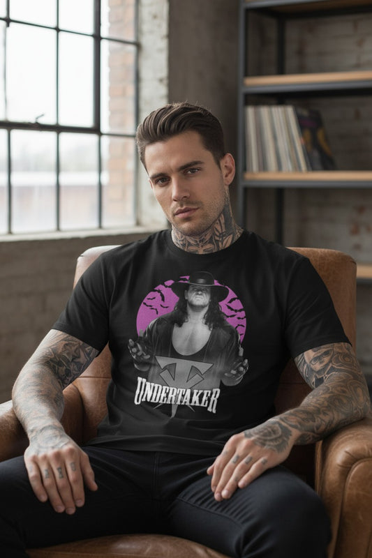 Undertaker Eyes of the Deadman WWE Mens Black