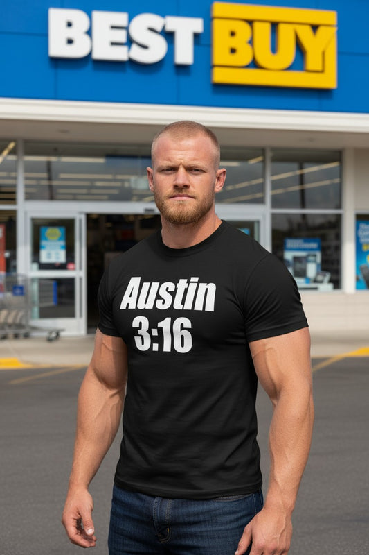 Stone Cold Steve Austin 3:16 White Skull T-shirt