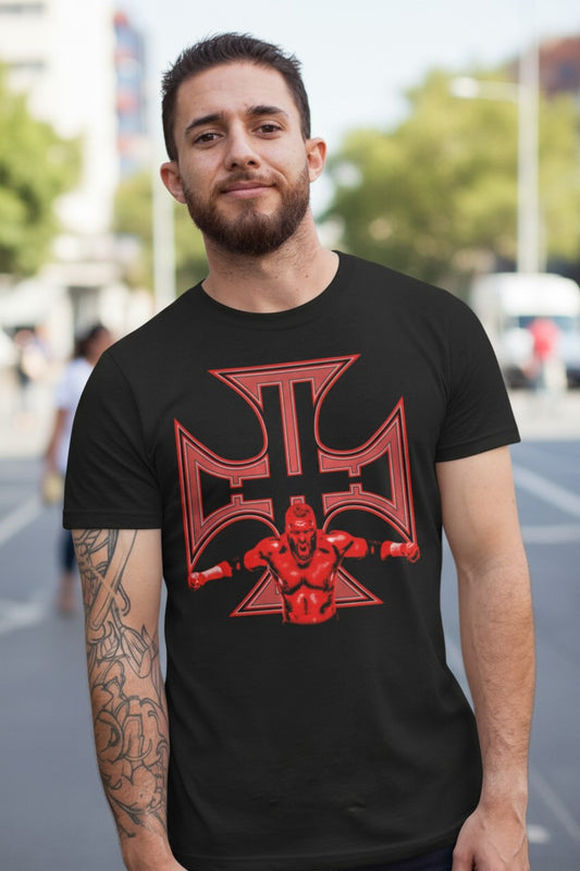 Triple H Screw The Rules Play The Game Mens Black T-shirt