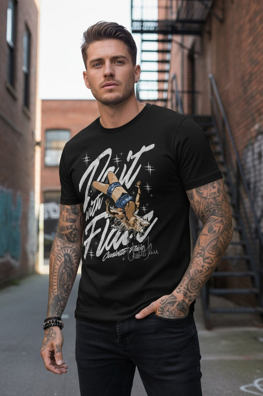 Charlotte Flair Do It With Flair Signature Black T-shirt