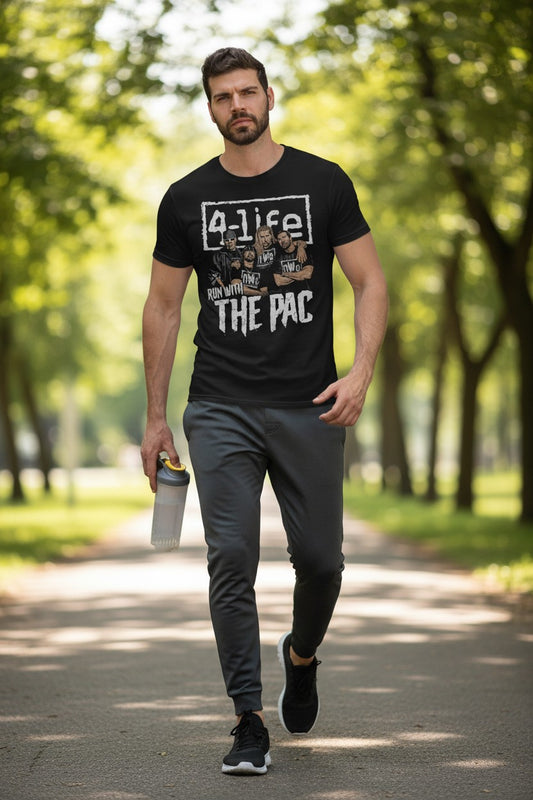 nWo Run With The Pac Black T-shirt