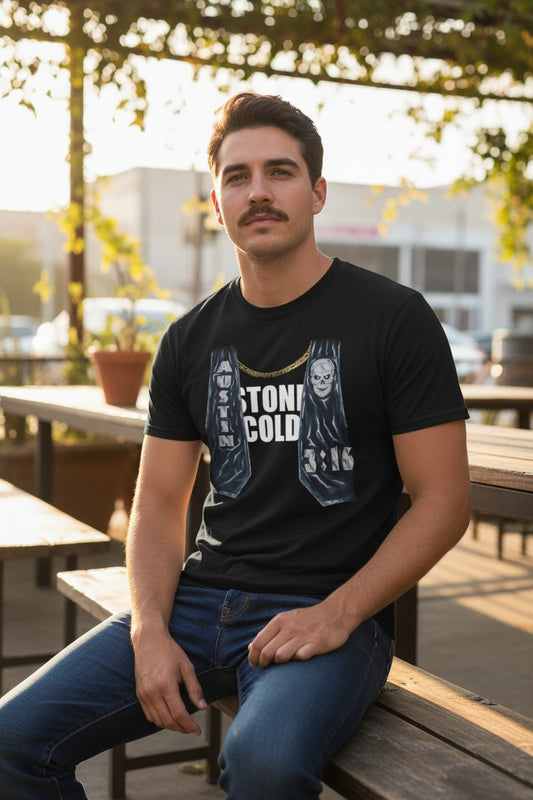 Stone Cold Steve Austin Mock Vest T-shirt