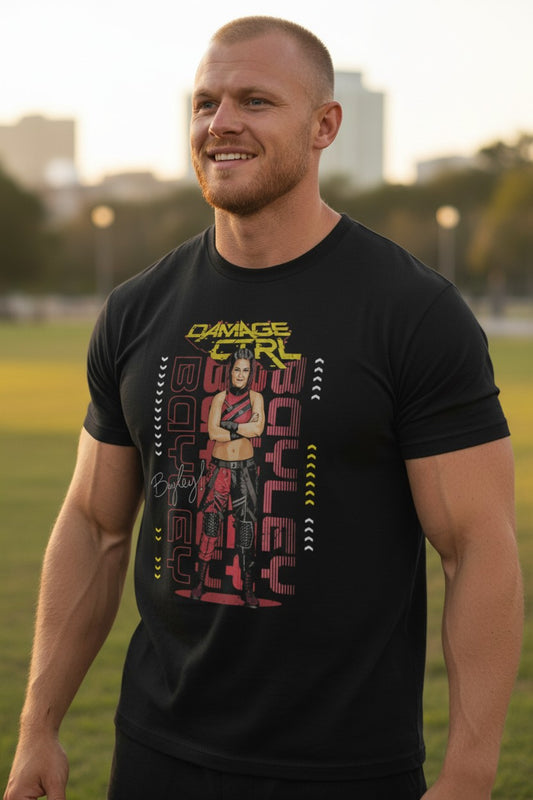 Bayley Damage CTRL Leader Black T-shirt