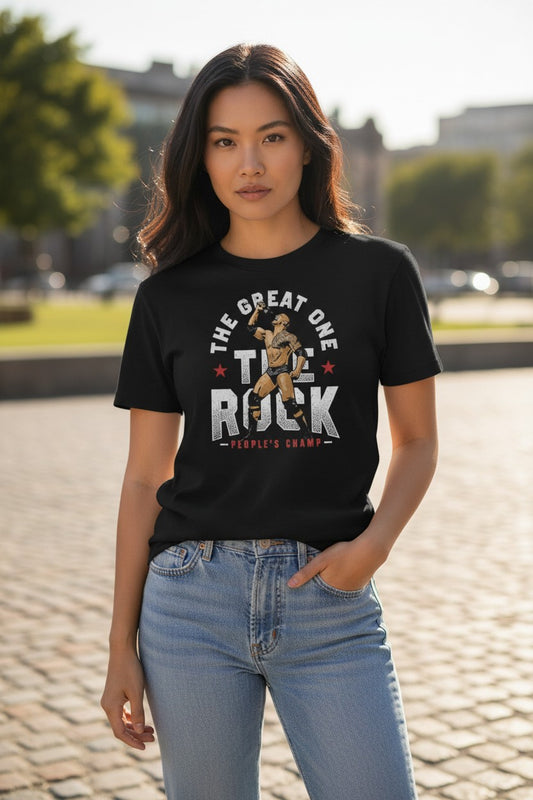 The Rock The Great One Peoples Champ T-shirt