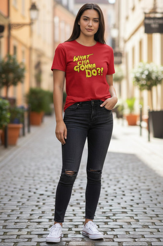 Hulk Hogan Whatcha Gonna Do Brother Red T-shirt