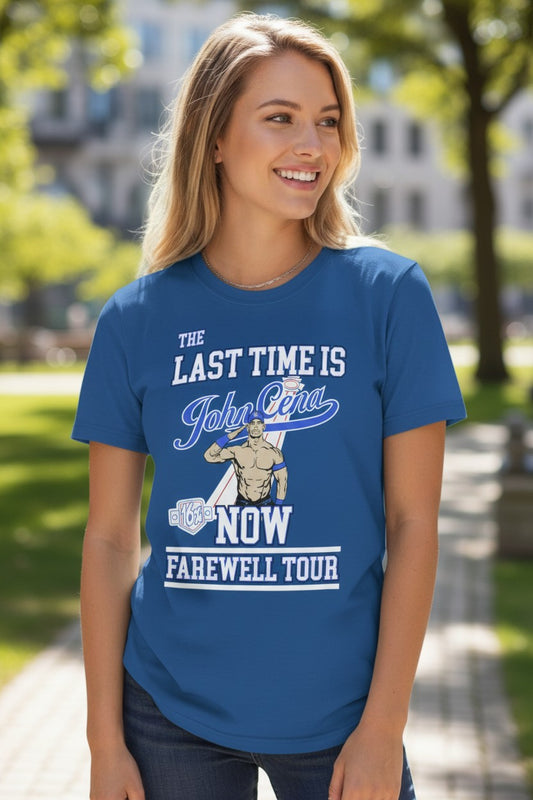 John Cena 16x Farewell Tour Blue T-shirt