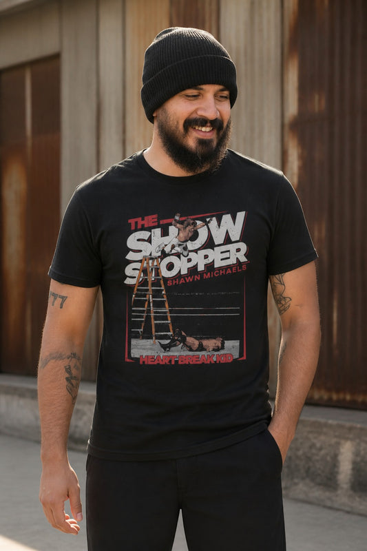Shawn Michaels Show Stopper Black T-shirt
