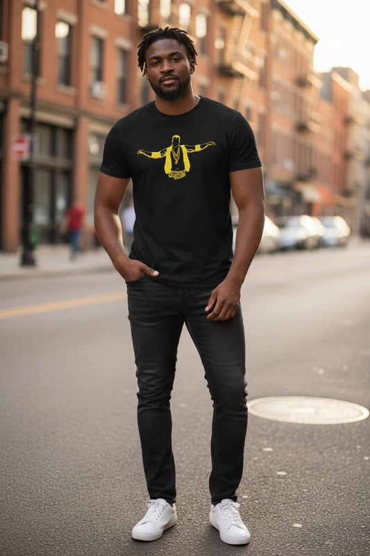 Razor Ramon Gold Swag Black T-shirt