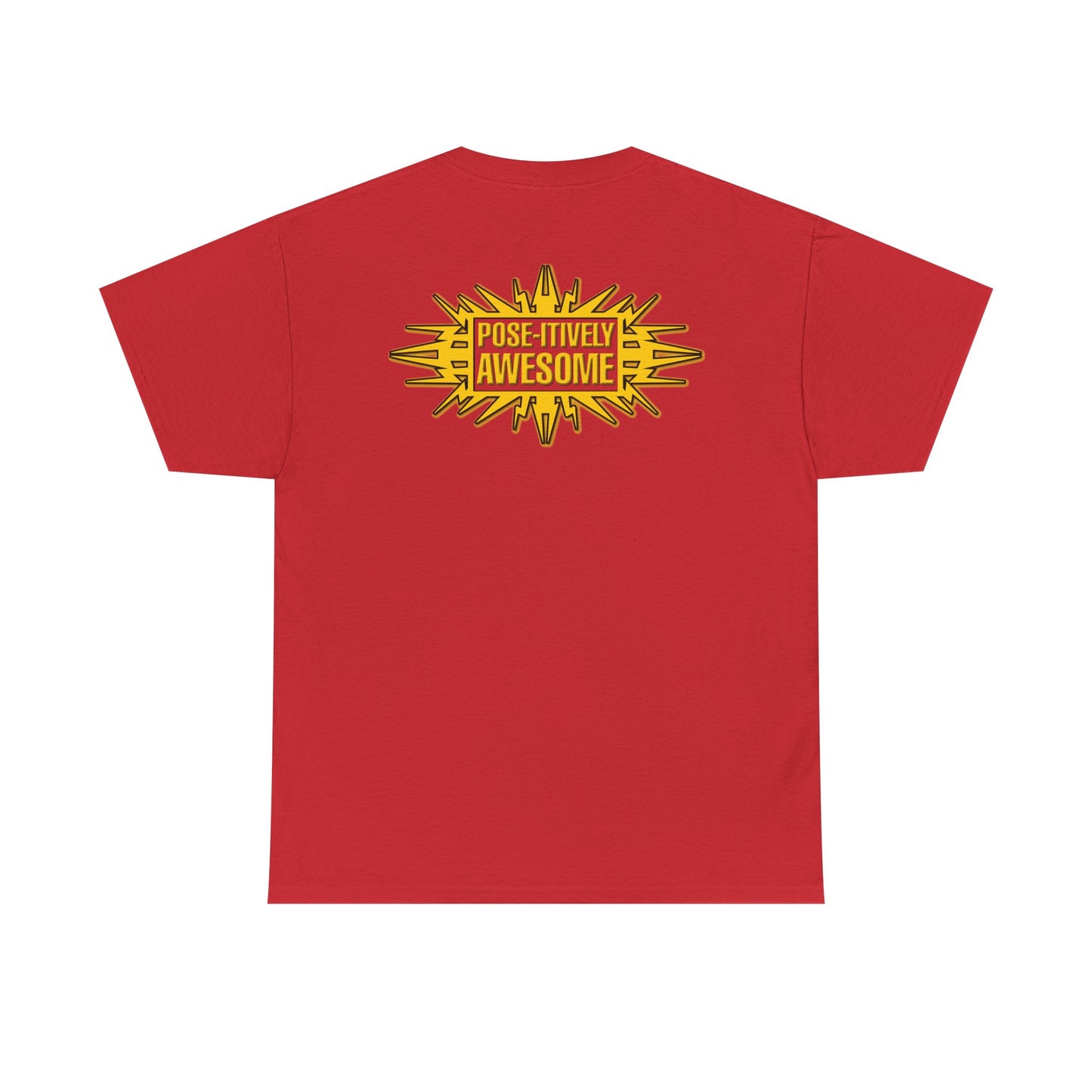 Edge Christian Pose-itively Awesome Red T-shirt