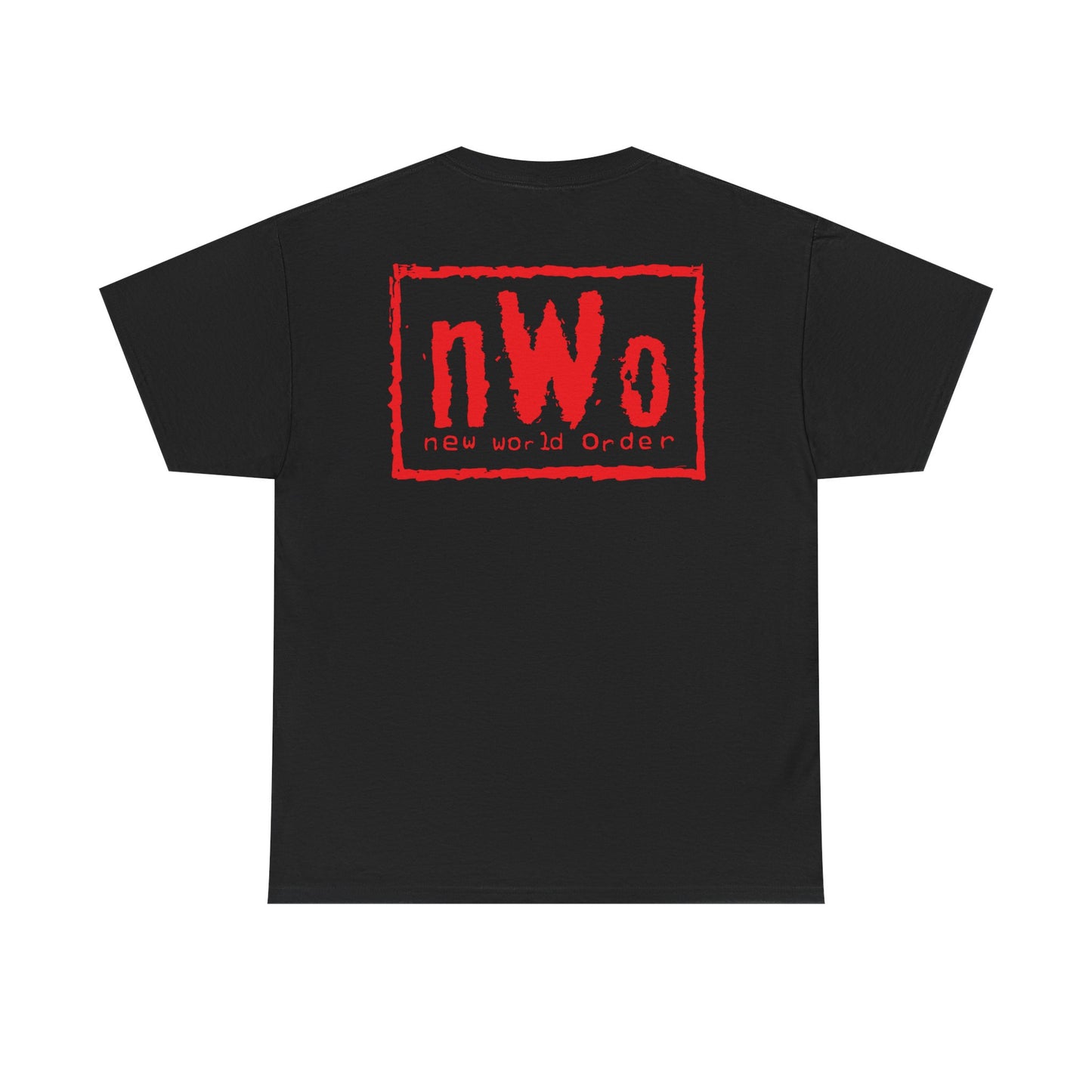 nWo Black Wolfpack New World Order Wolf pack Mens T-shirt