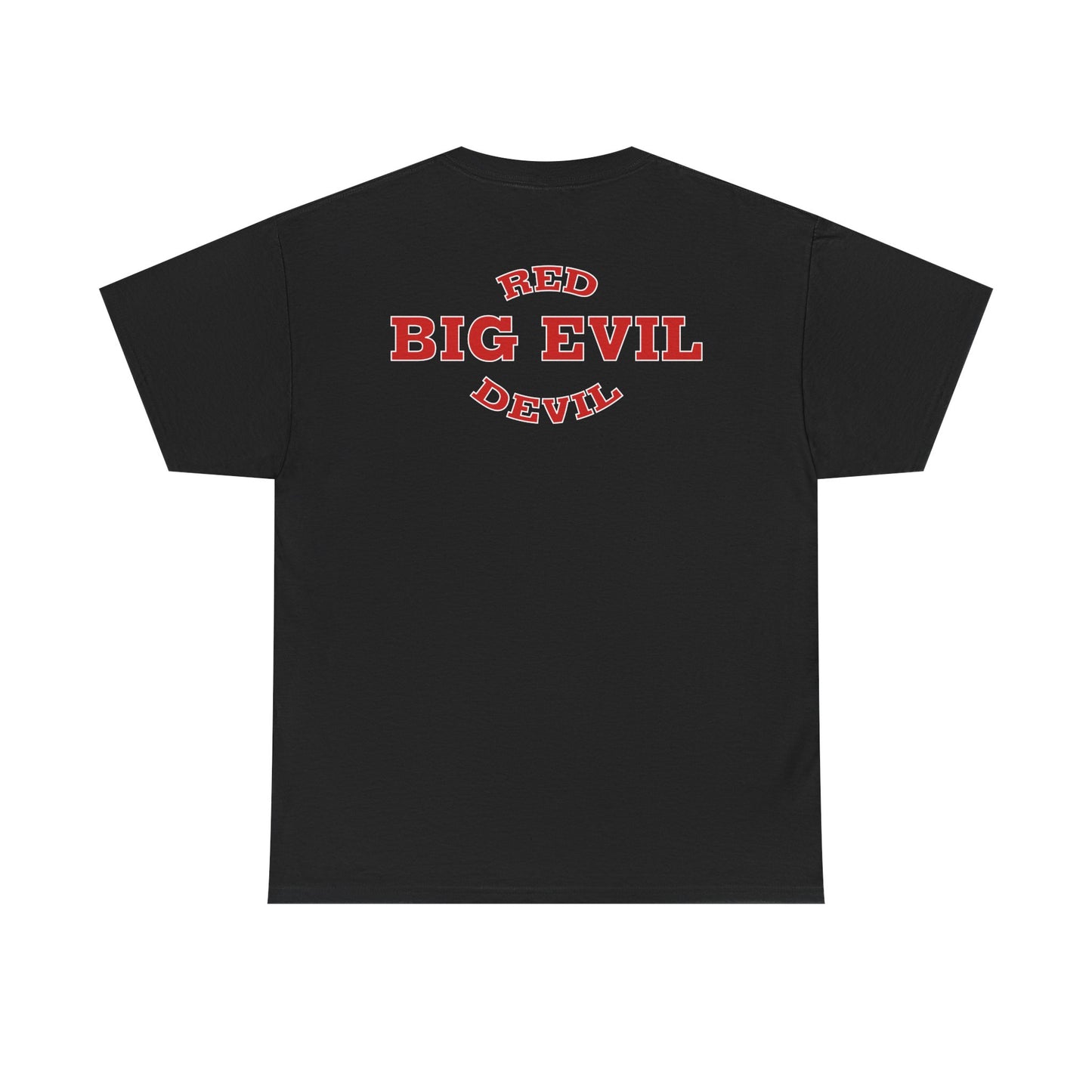 Undertaker Big Evil Red Devil Head Mens Black T-shirt Mens