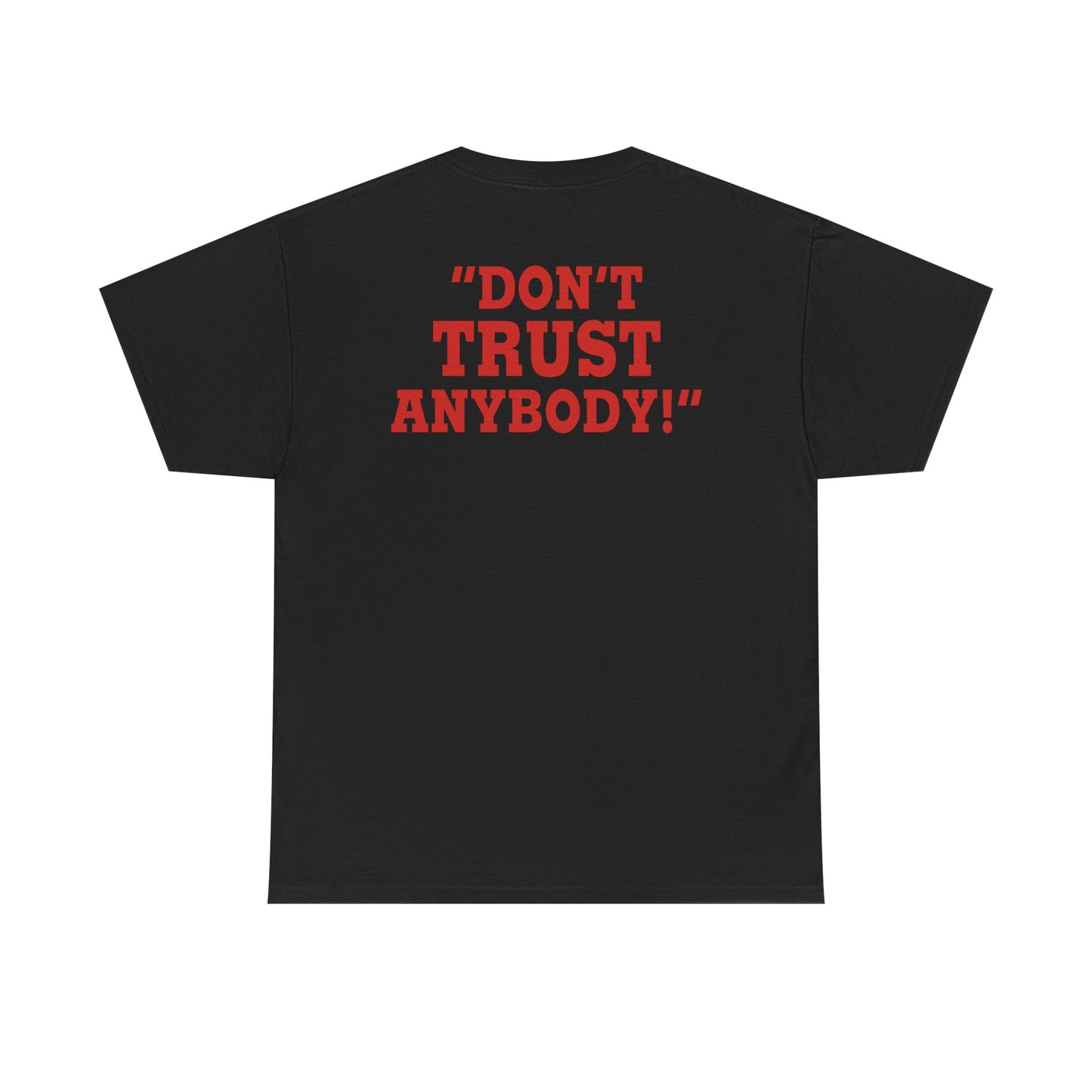 Stone Cold Steve Austin Don't Trust Anybody Rattlesnake Black T-shirt
