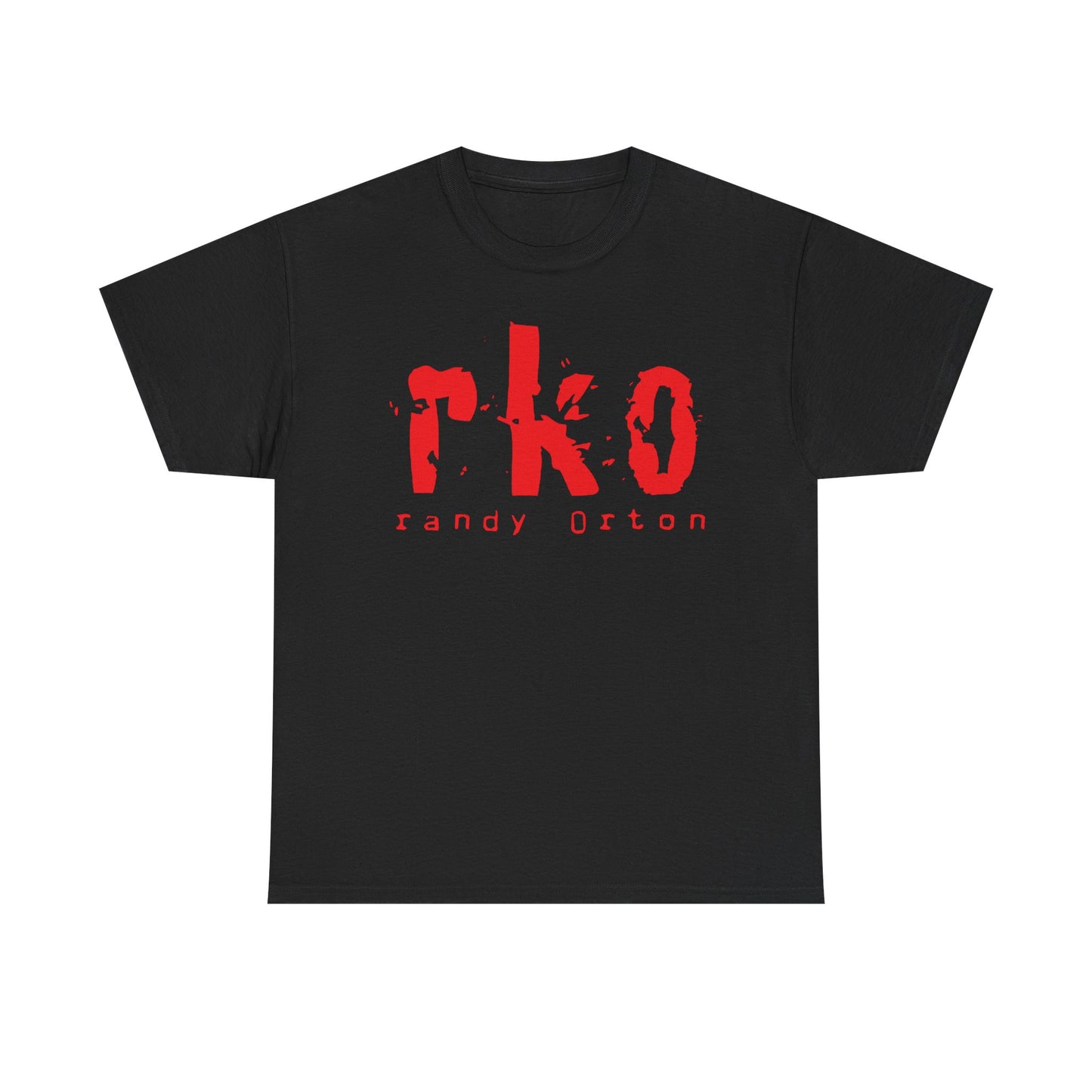 RKO Randy Orton Red Tattoo Mens Black T-shirt