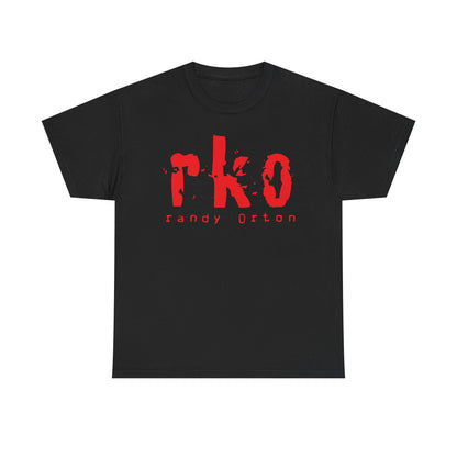 RKO Randy Orton Red Tattoo Mens Black T-shirt
