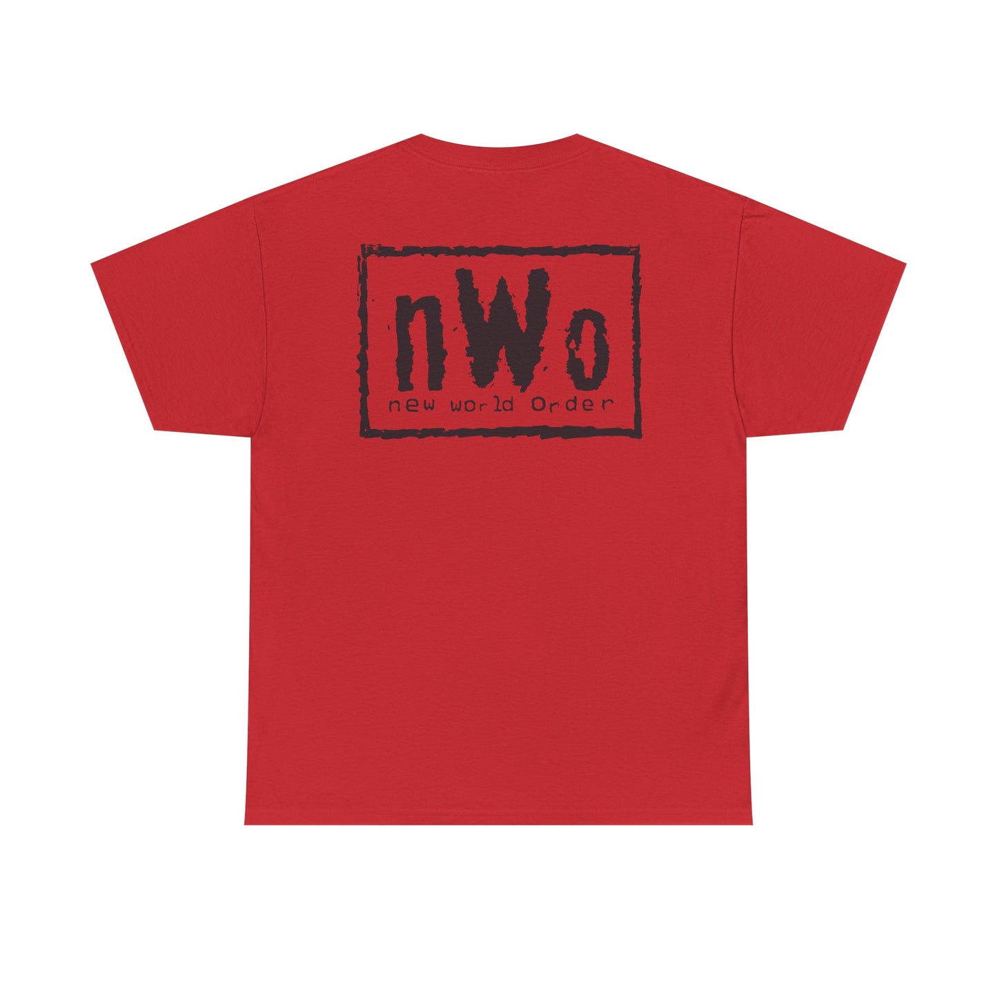 nWo Red Wolfpack New World Order Wolfpac Mens T-shirt