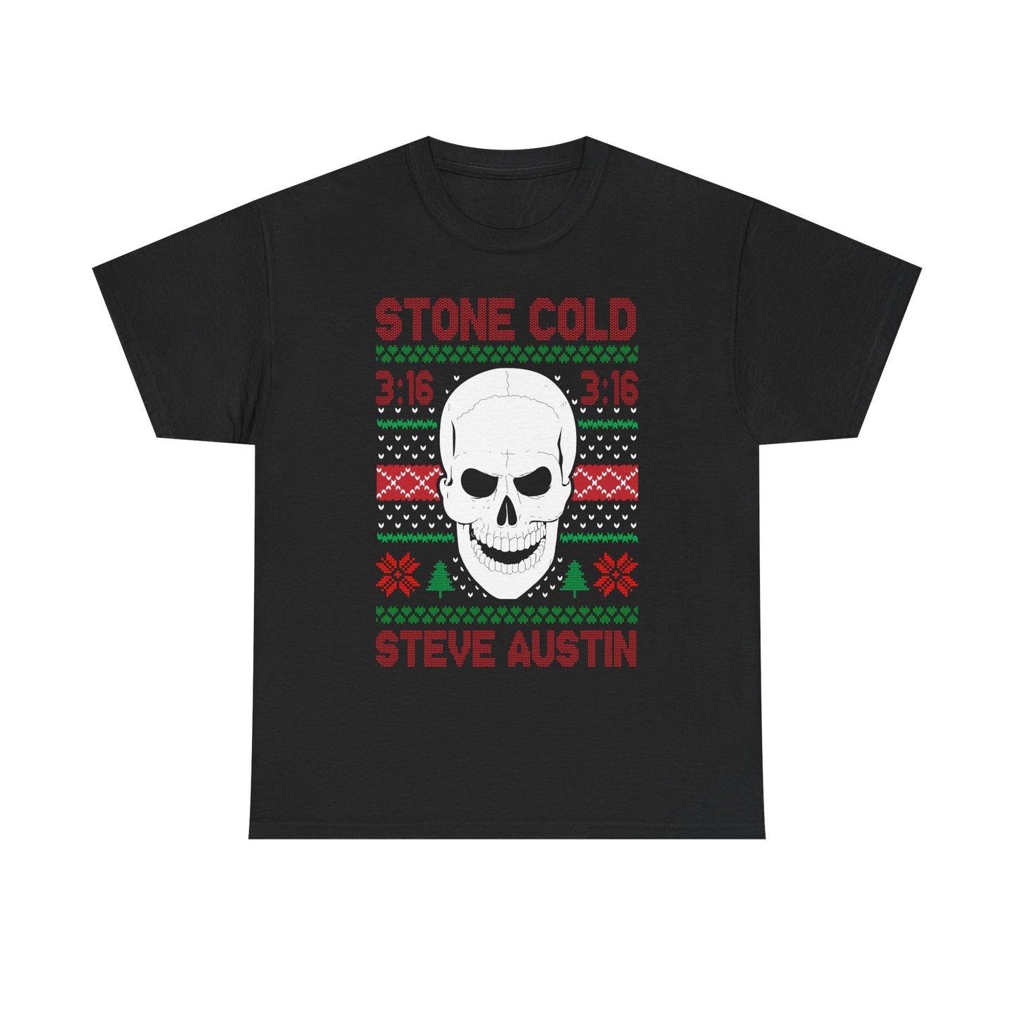 Stone Cold Steve Austin 3:16 Ugly Christmas T-shirt