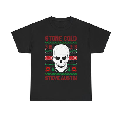 Stone Cold Steve Austin 3:16 Ugly Christmas T-shirt