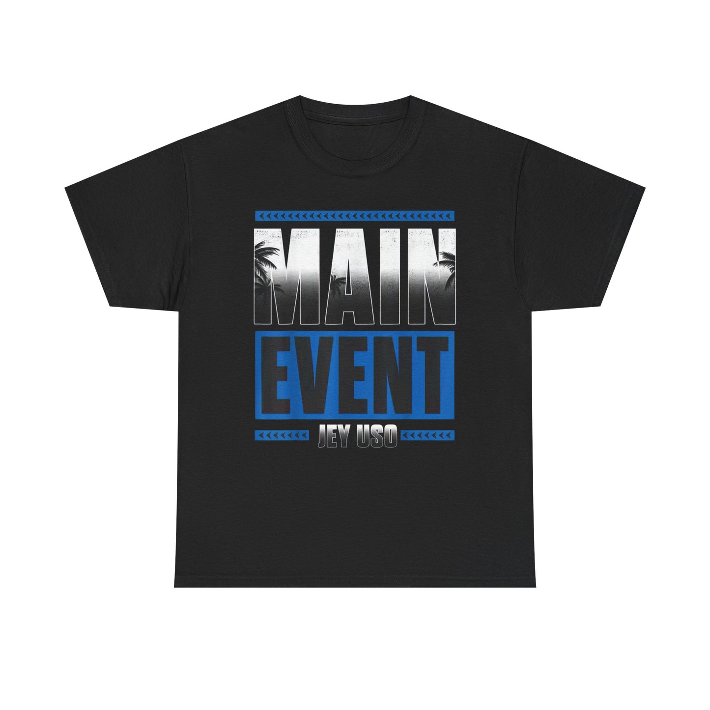 Jey Uso Main Event Bloodline Black T-shirt