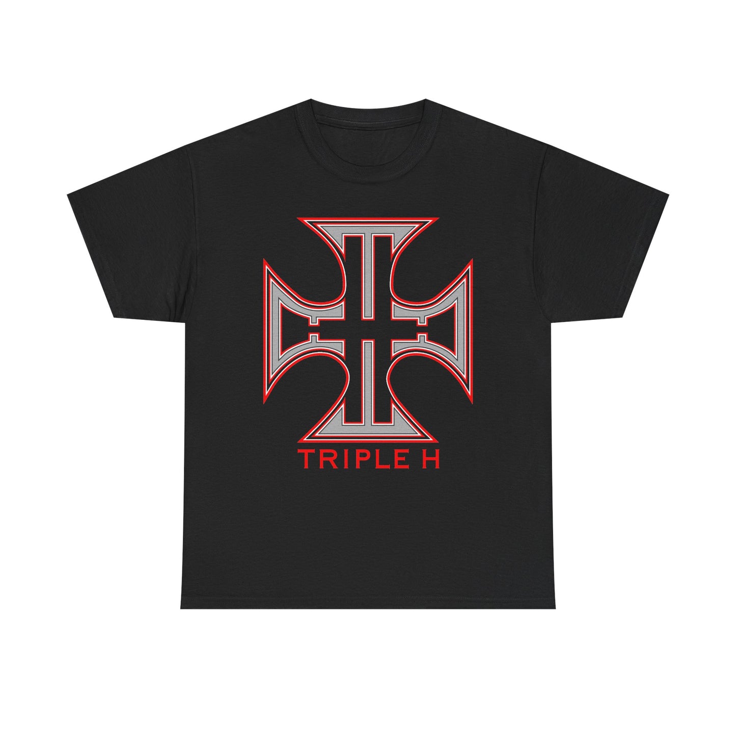 Triple H The Game Cross Logo Black T-shirt