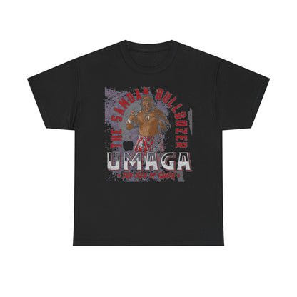 Umaga Samoan Bulldozer BlackT-shirt