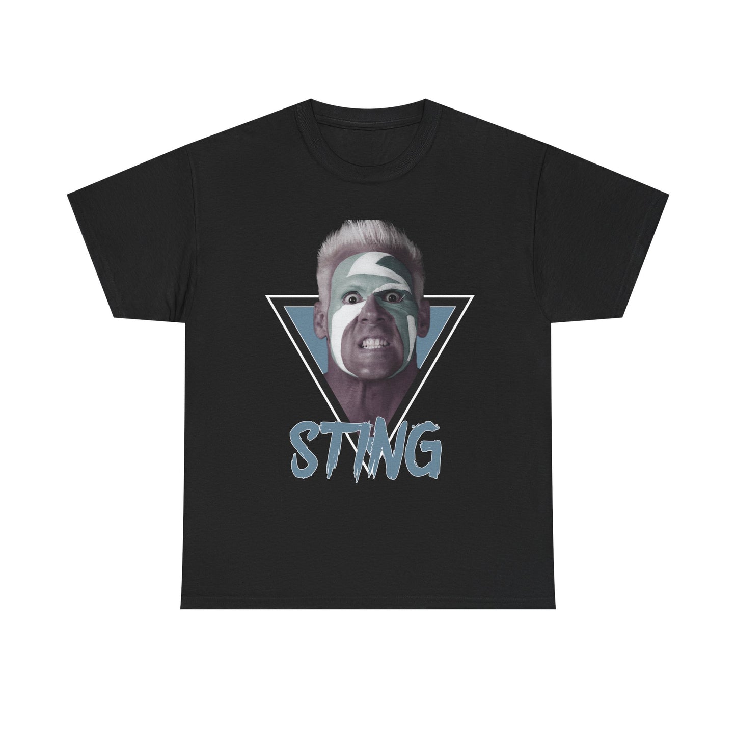 Sting Painted Face Mens Black T-shirt