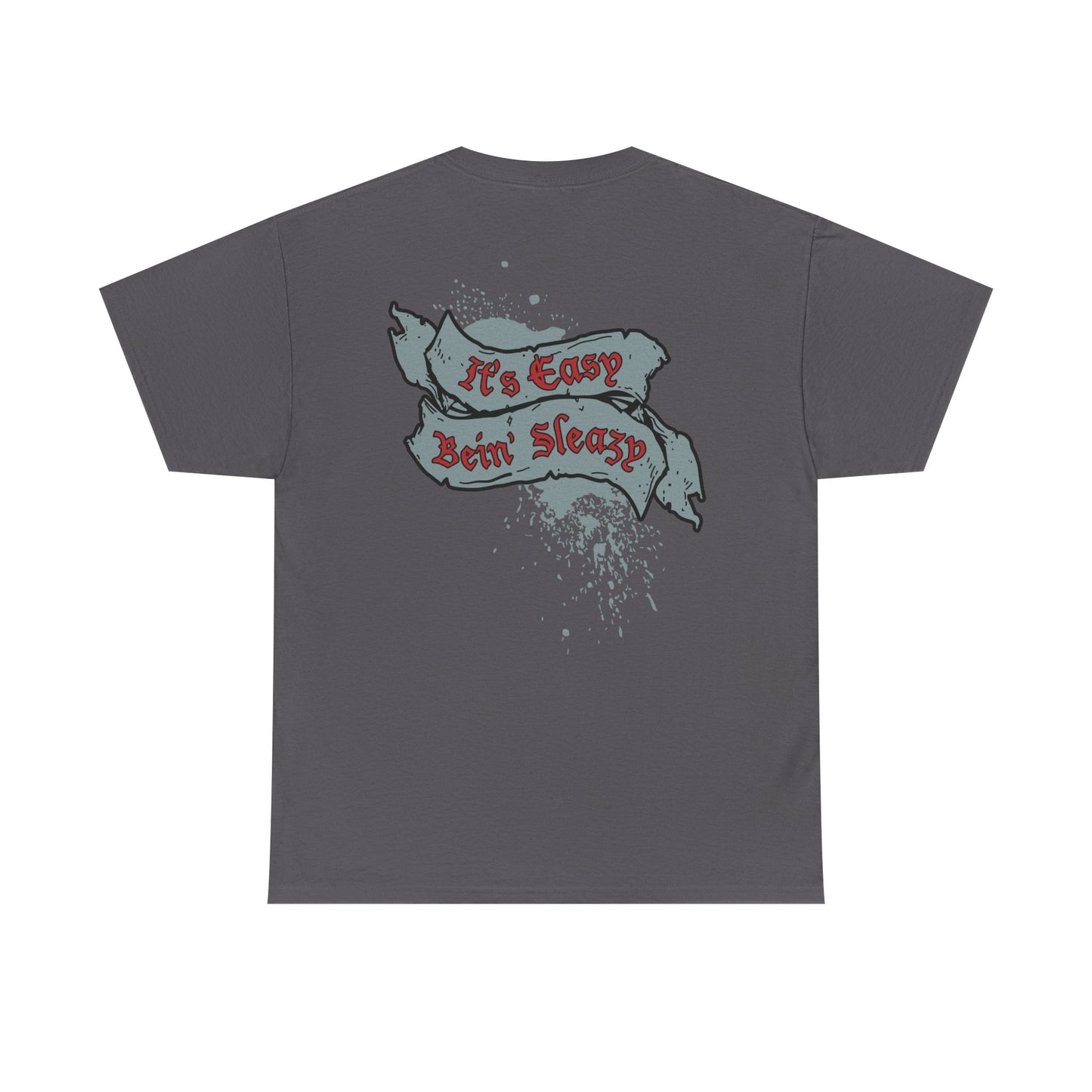 Edge Rated R Superstar Easy Being Sleazy Grey Mens T-shirt