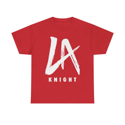 LA Knight Big White Logo Red T-shirt