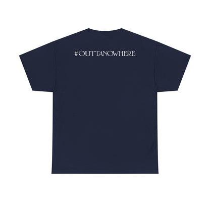 Randy Orton RKO #OuttaNoWhere Navy Blue T-shirt