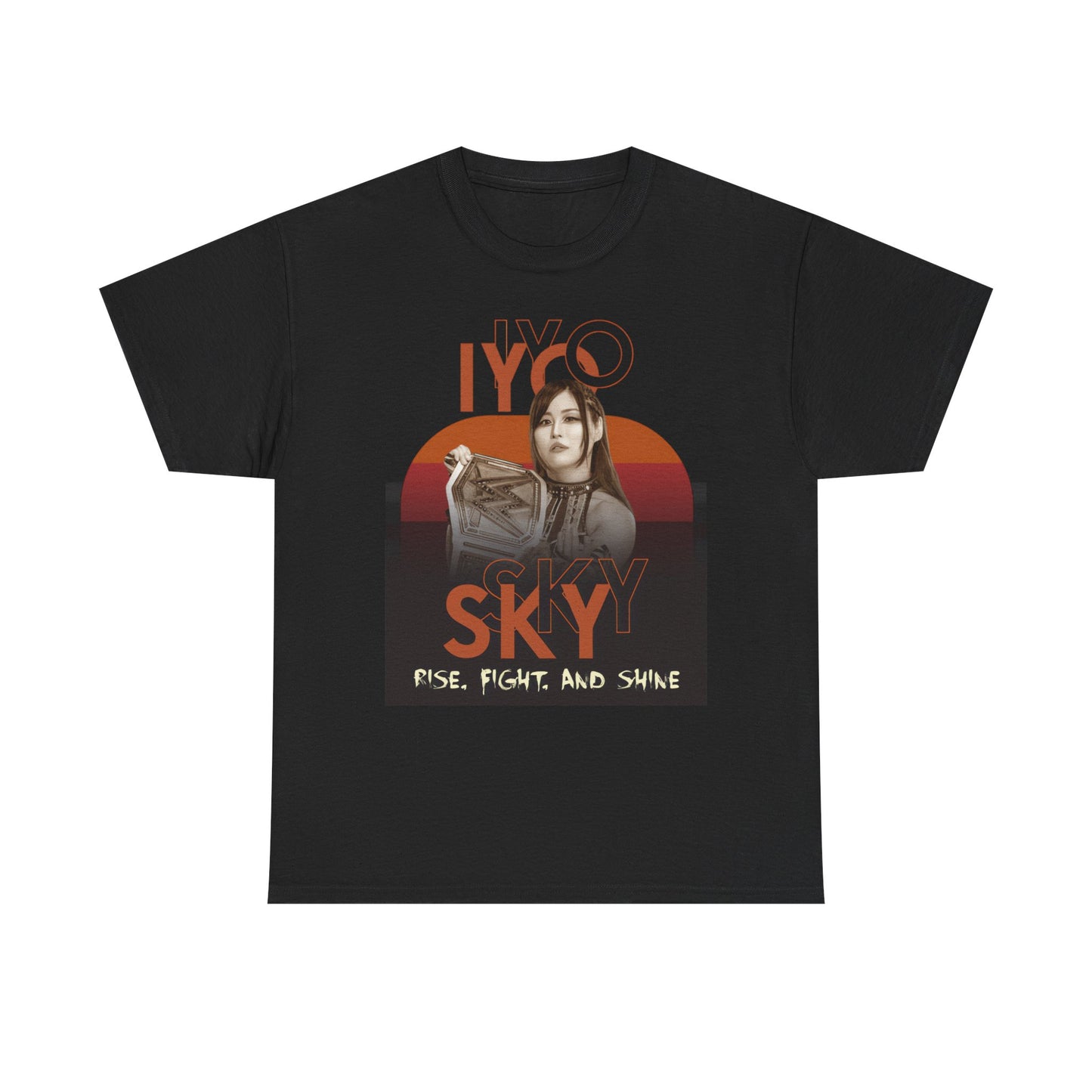 Iyo Sky Rise Fight Shine Black T-shirt