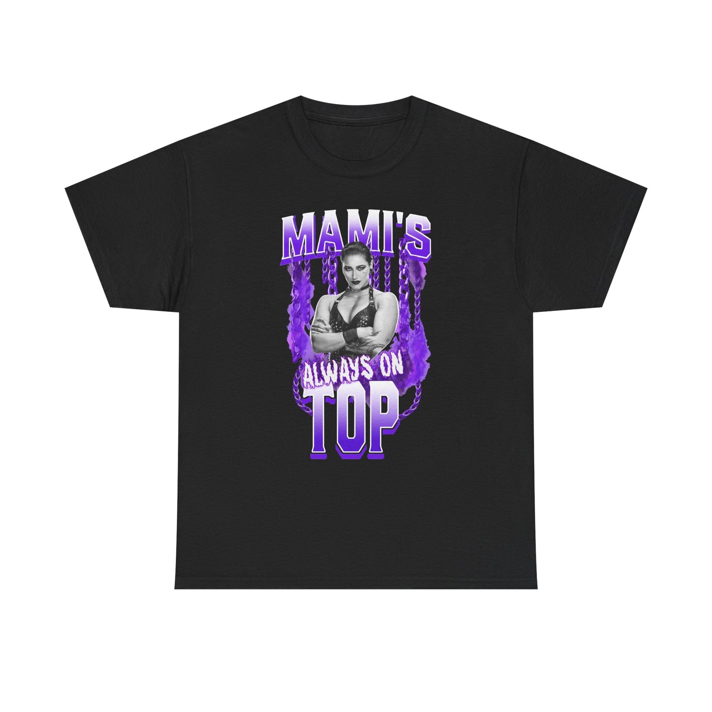 Rhea Ripley Mami Always on Top Black T-shirt