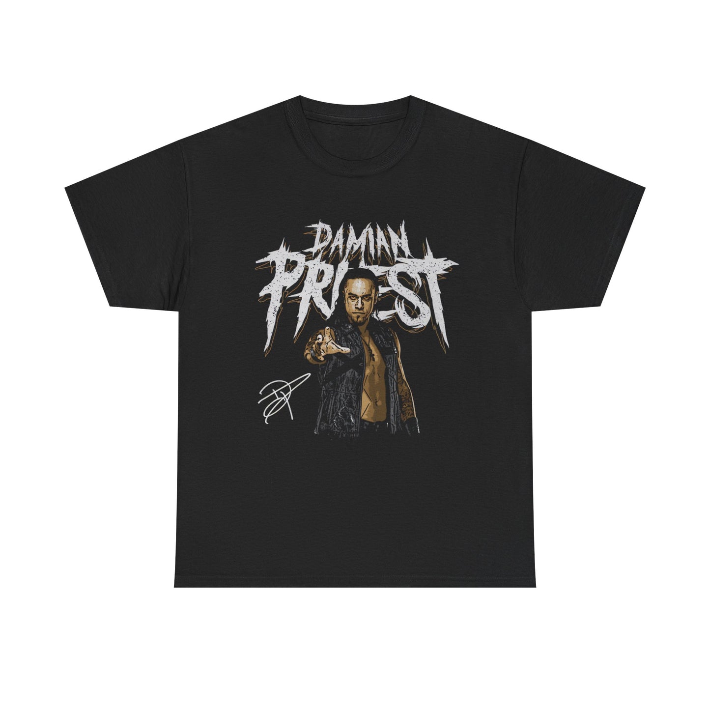 Damian Priest Pose Black T-shirt