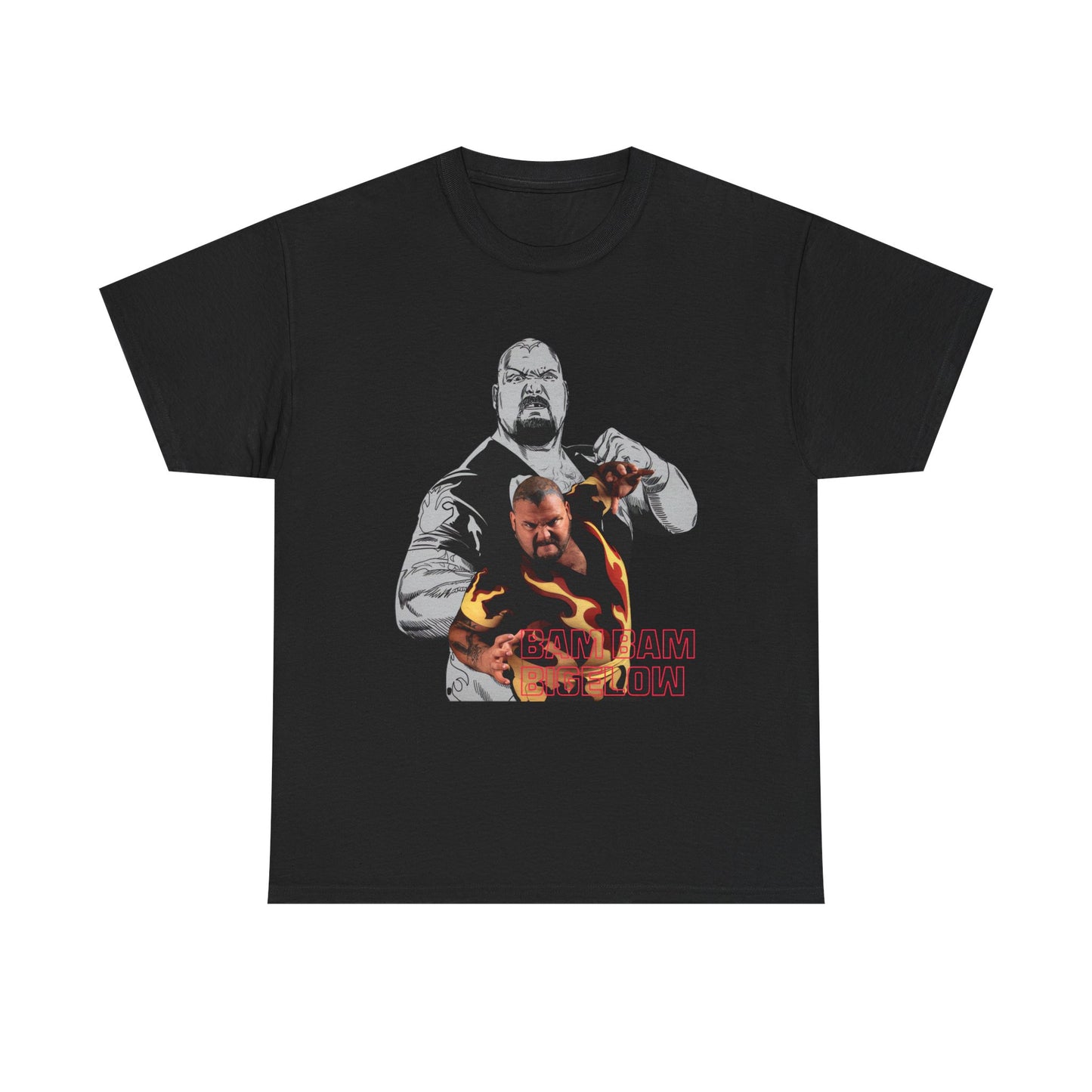 Bam Bam Bigelow Ready to Fight T-shirt