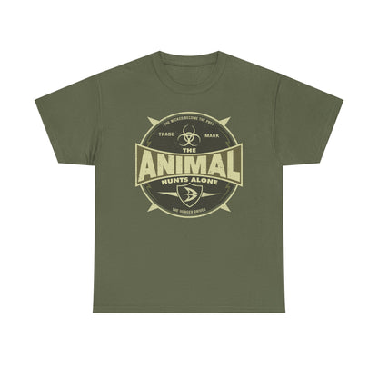Batista The Animal Hunts Alone Green T-shirt
