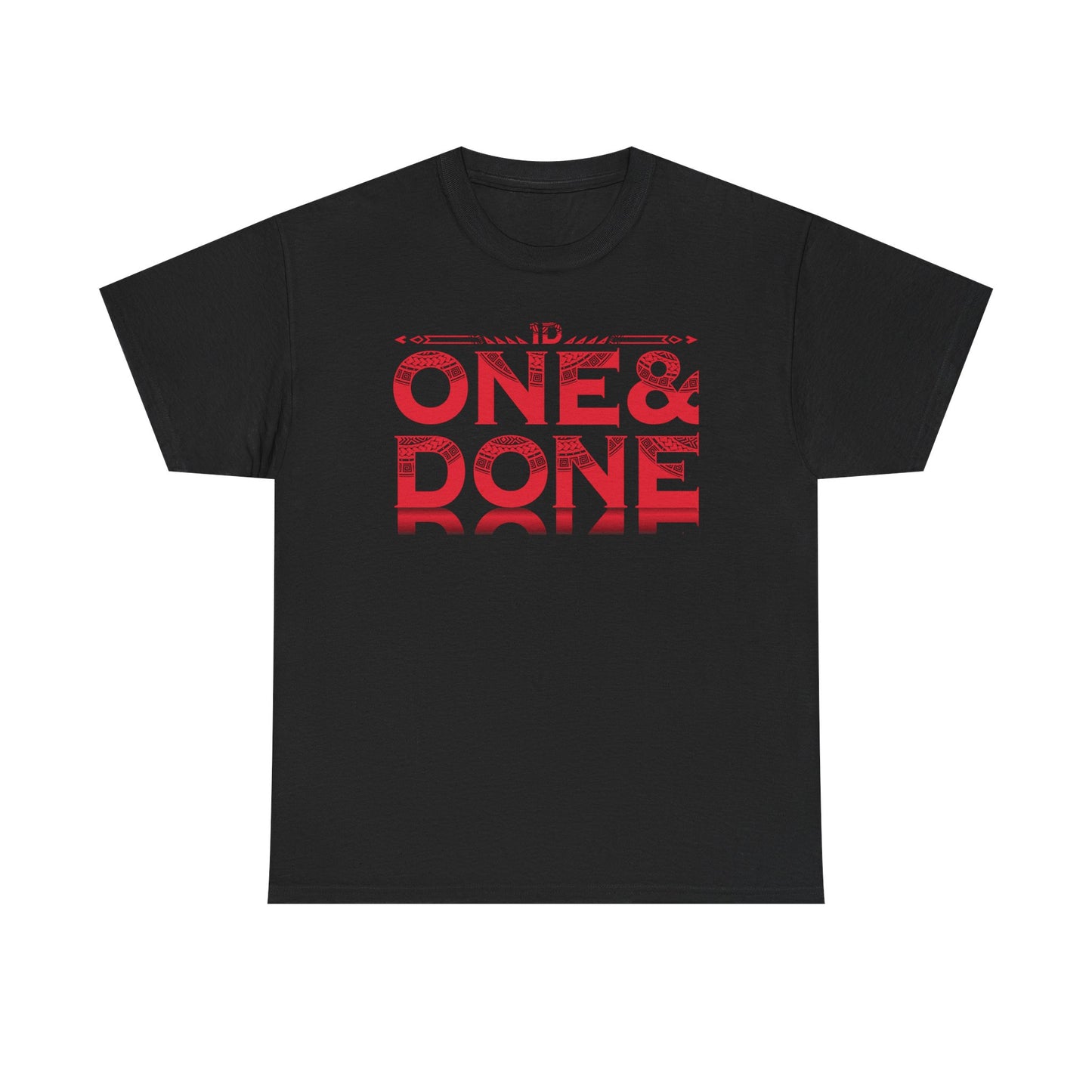 Bloodline One and Done Roman Reigns Jimmy Jey Uso Black T-shirt
